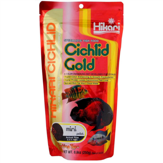Hikari Cichlid Gold Mini Pellet 8.8oz